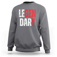 Funny Gen Y Legendary Sweatshirt Vintage Generation Y