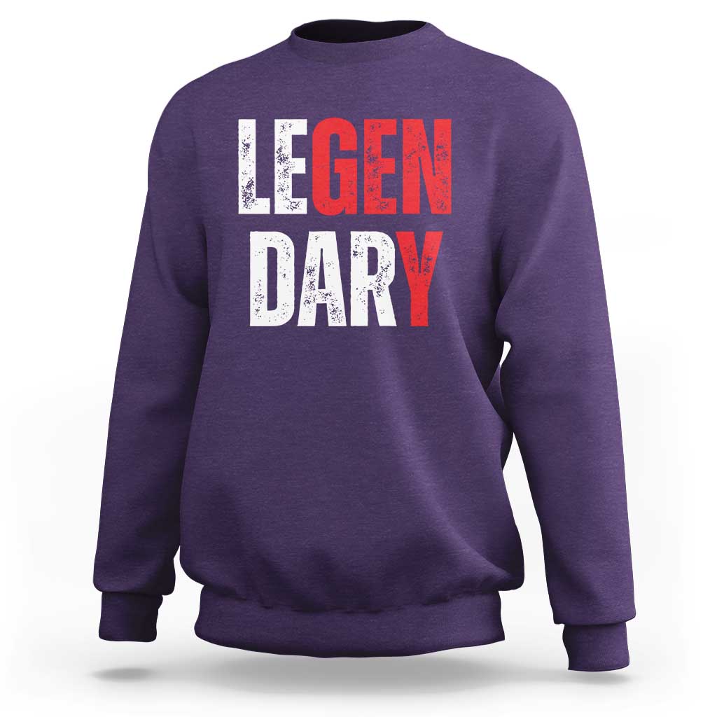 Funny Gen Y Legendary Sweatshirt Vintage Generation Y