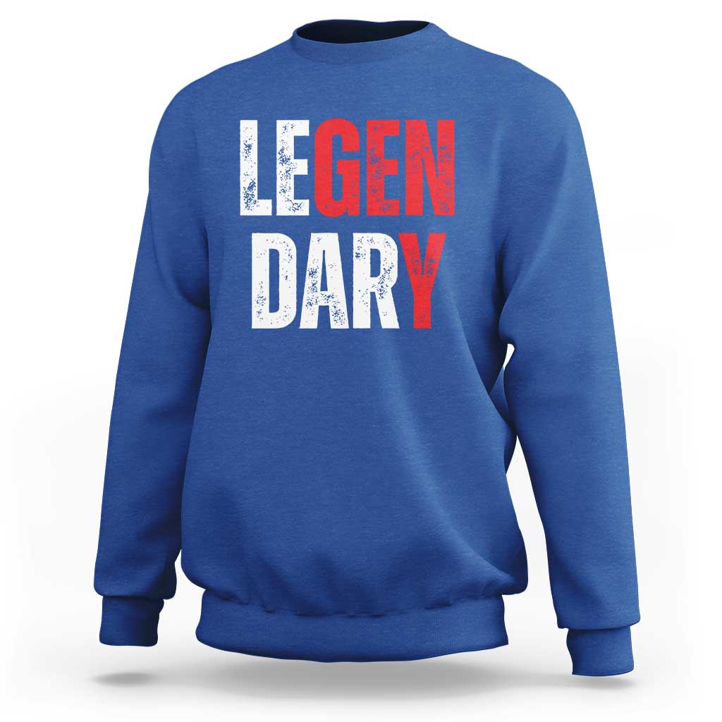 Funny Gen Y Legendary Sweatshirt Vintage Generation Y