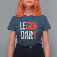 Funny Gen Y Legendary T Shirt For Women Vintage Generation Y
