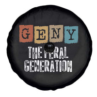 Funny Gen Y The Feral Generation Spare Tire Cover
