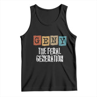 Funny Gen Y The Feral Generation Tank Top