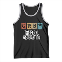 Funny Gen Y The Feral Generation Tank Top