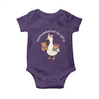 Outnumbered By Girls Baby Onesie Funny Girl Dad Goose