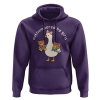 Outnumbered By Girls Hoodie Funny Girl Dad Goose