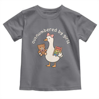 Outnumbered By Girls Toddler T Shirt Funny Girl Dad Goose