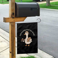 Outnumbered By Boys Funny Mom Goose Garden Flag