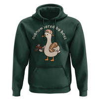 Outnumbered By Boys Funny Mom Goose Hoodie