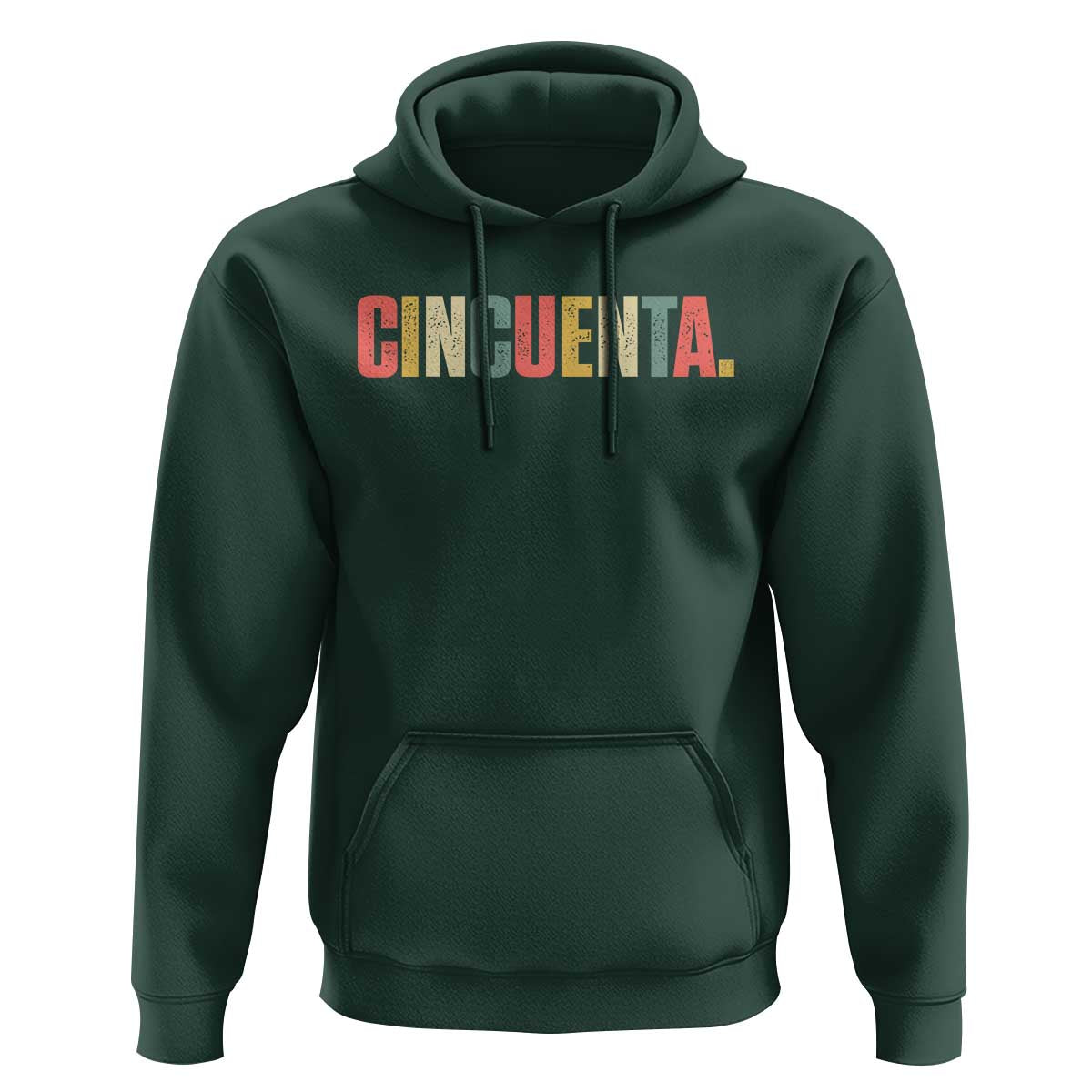 50th Birthday Cincuenta Hoodie Spanish Mexican 50 Years Old Bday