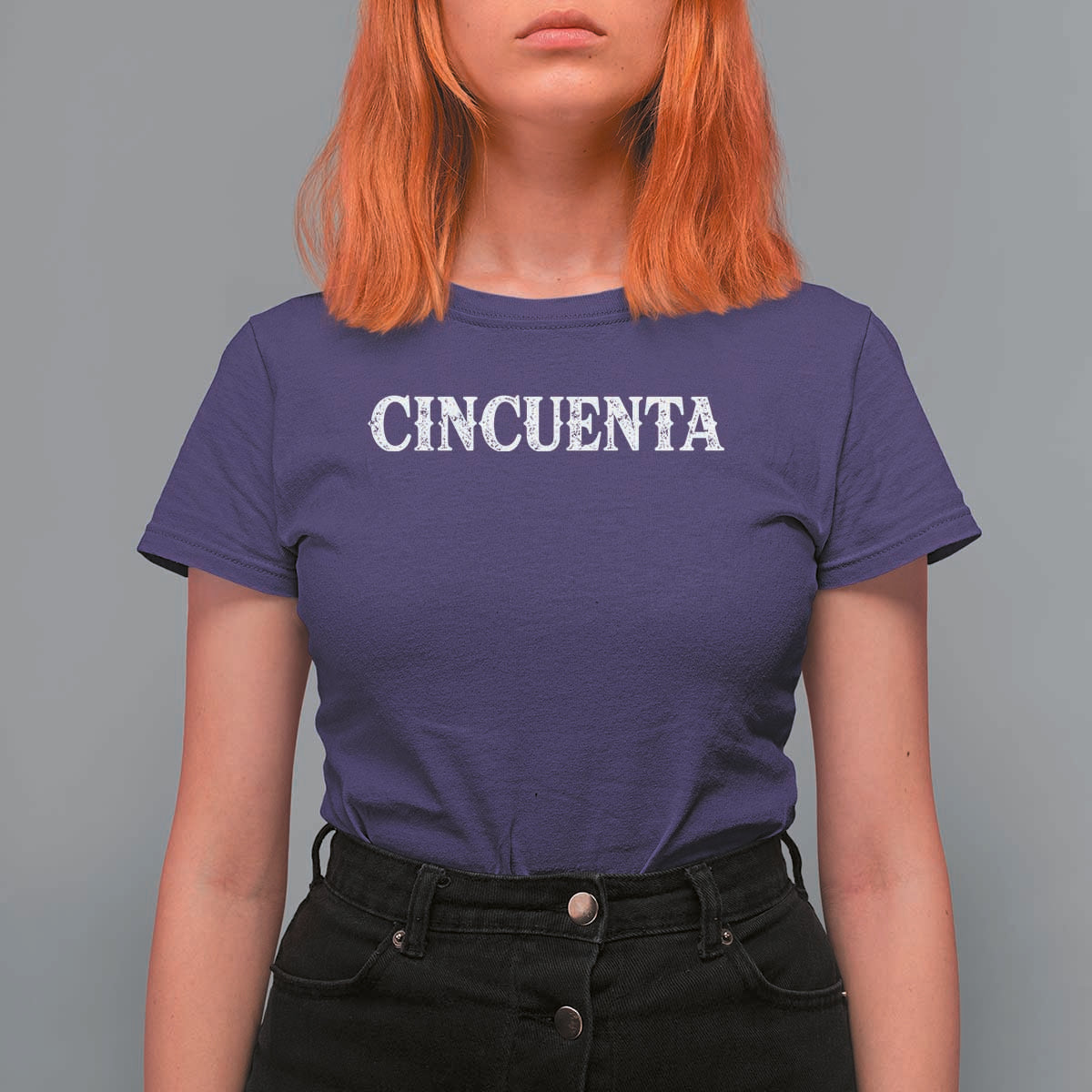 Spanish Mexican 50th Birthday T Shirt For Women Cincuenta 50 Years Old Bday
