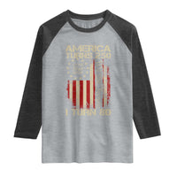 America Turns 250 I Turn 80 Raglan Shirt 80th Birthday 250th Anniversary USA Vintage 1946 Bday