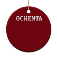 Spanish Mexican 80th Birthday Ceramic Ornament Ochenta 60 Years Old Bday