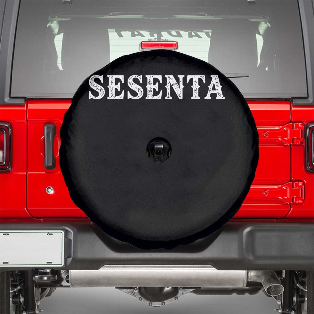 Spanish Mexican 60th Birthday Spare Tire Cover Sesenta 60 Years Old Bday