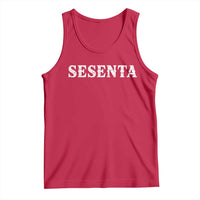 Spanish Mexican 60th Birthday Tank Top Sesenta 60 Years Old Bday