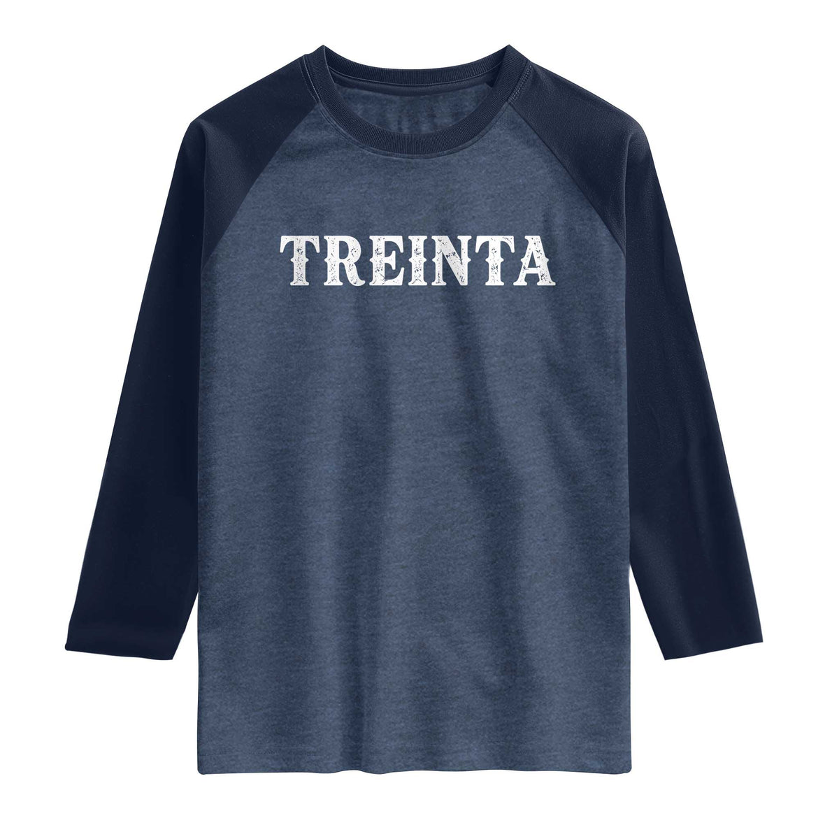 Spanish Mexican 30th Birthday Raglan Shirt Treinta 30 Years Old Bday
