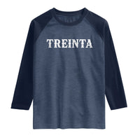 Spanish Mexican 30th Birthday Raglan Shirt Treinta 30 Years Old Bday