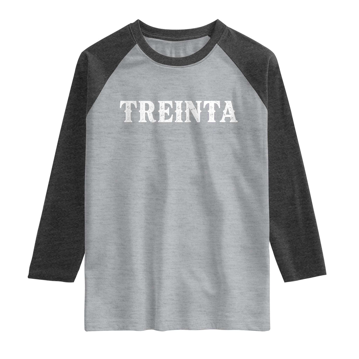 Spanish Mexican 30th Birthday Raglan Shirt Treinta 30 Years Old Bday
