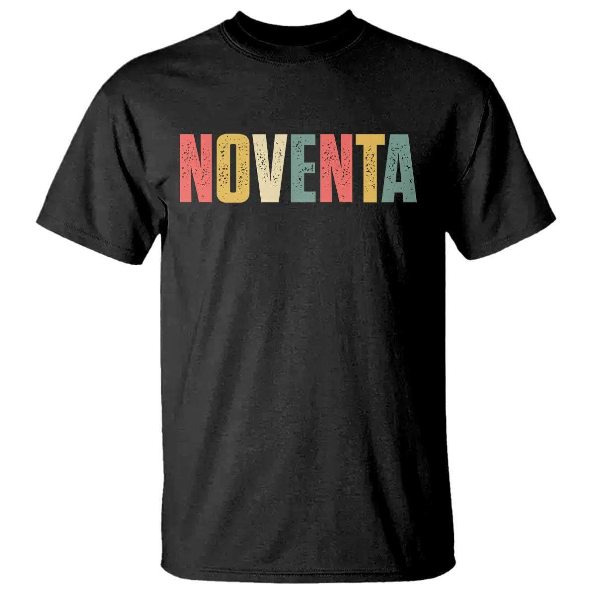 90th Birthday Noventa T Shirt Spanish Mexican 90 Years Old Bday