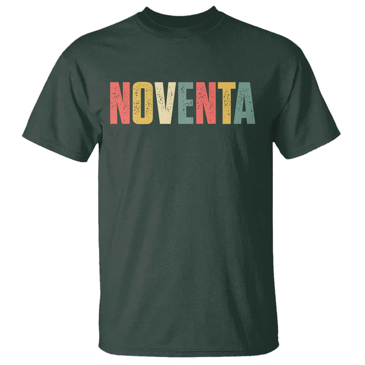 90th Birthday Noventa T Shirt Spanish Mexican 90 Years Old Bday