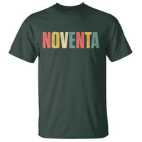 90th Birthday Noventa T Shirt Spanish Mexican 90 Years Old Bday