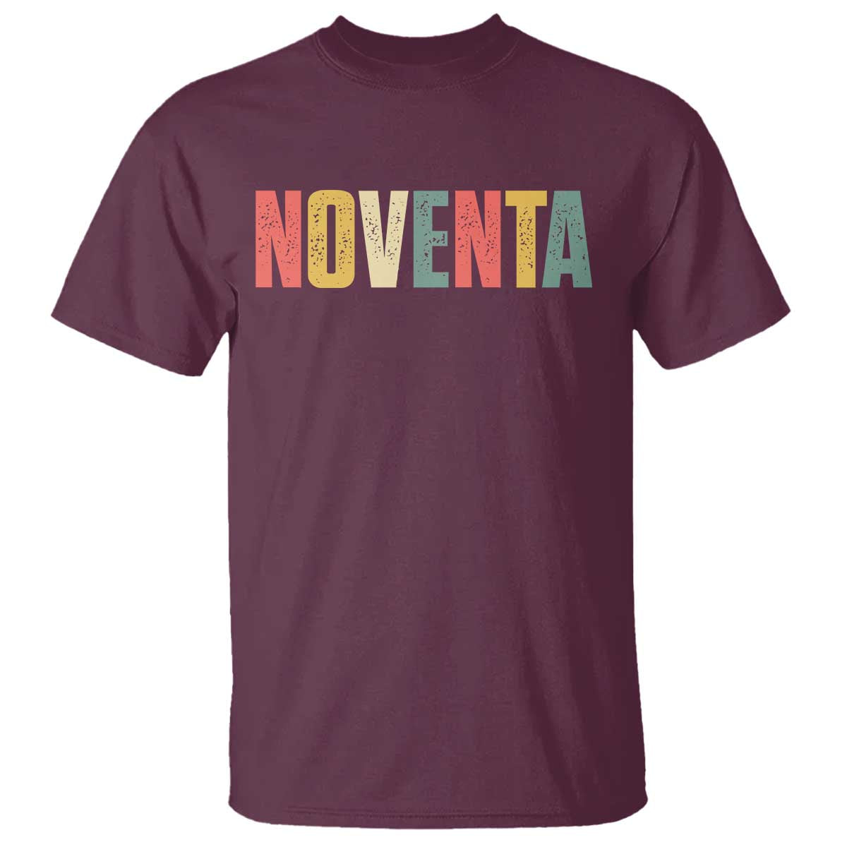 90th Birthday Noventa T Shirt Spanish Mexican 90 Years Old Bday