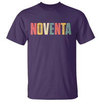 90th Birthday Noventa T Shirt Spanish Mexican 90 Years Old Bday