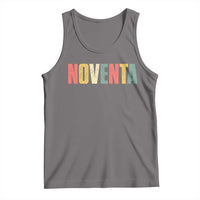 90th Birthday Noventa Tank Top Spanish Mexican 90 Years Old Bday