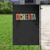 80th Birthday Ochenta Garden Flag Spanish Mexican 80 Years Old Bday