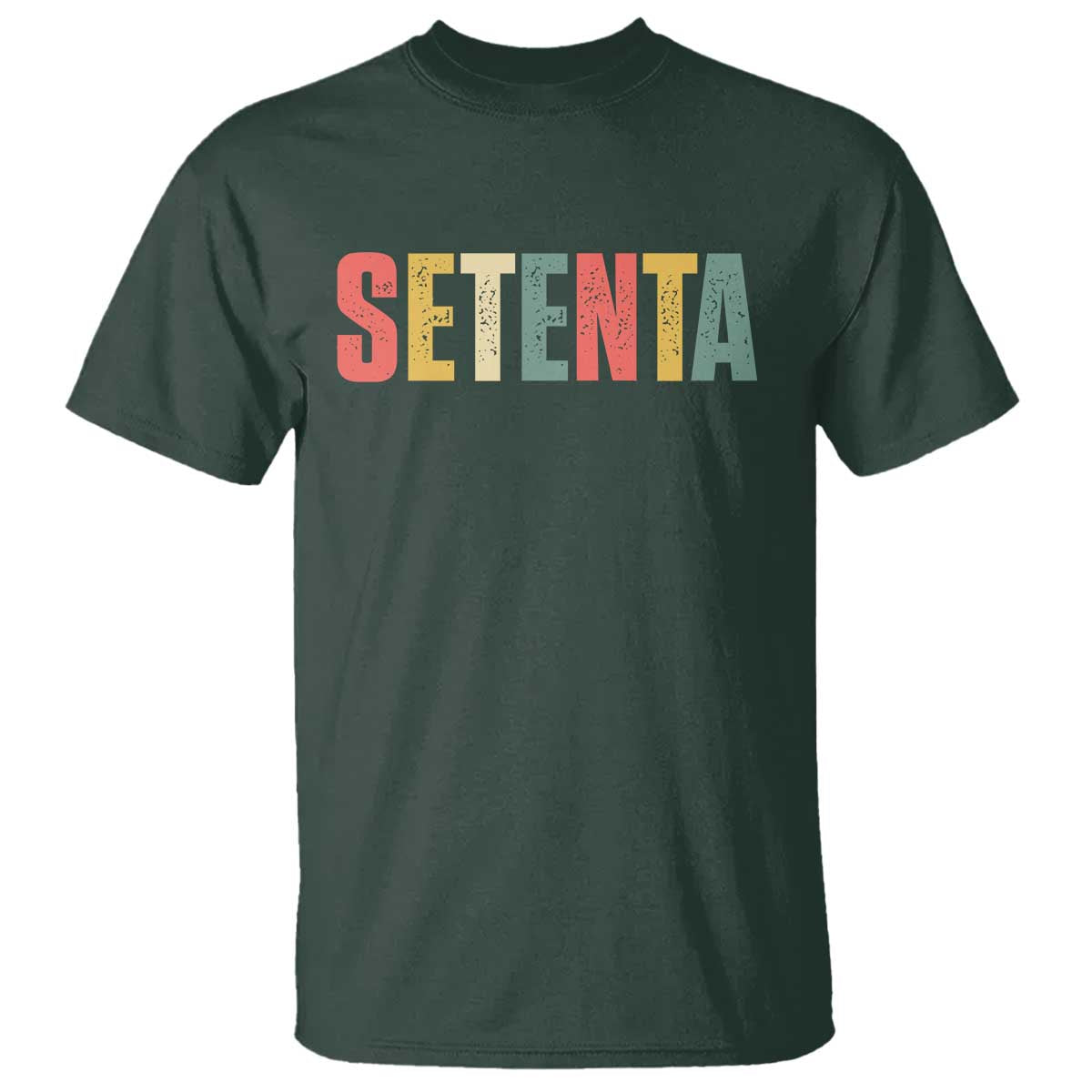 70th Birthday Setenta T Shirt Spanish Mexican 70 Years Old Bday