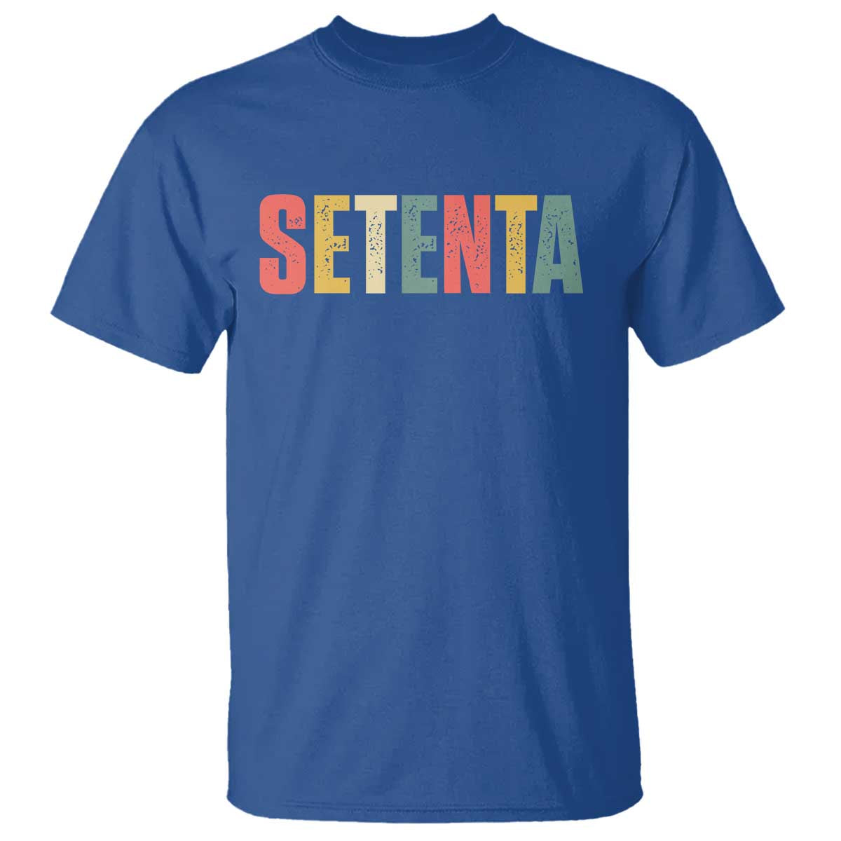 70th Birthday Setenta T Shirt Spanish Mexican 70 Years Old Bday