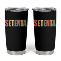 70th Birthday Setenta Tumbler Cup Spanish Mexican 70 Years Old Bday