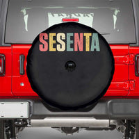 60th Birthday Sesenta Spare Tire Cover Spanish Mexican 60 Years Old Bday
