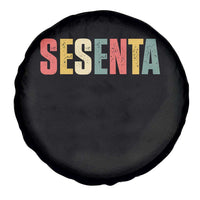 60th Birthday Sesenta Spare Tire Cover Spanish Mexican 60 Years Old Bday