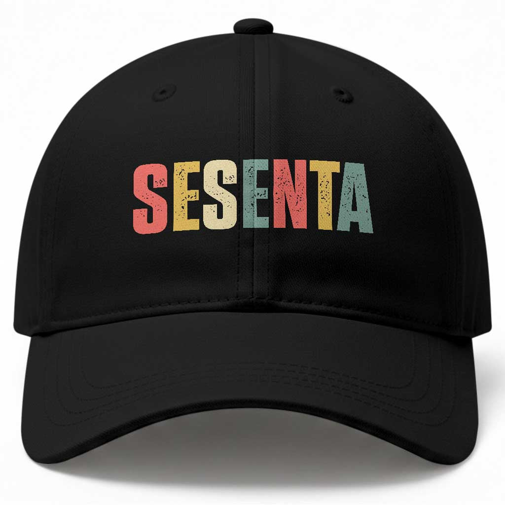 60th Birthday Sesenta Baseball Cap Spanish Mexican 60 Years Old Bday