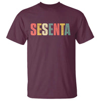 60th Birthday Sesenta T Shirt Spanish Mexican 60 Years Old Bday