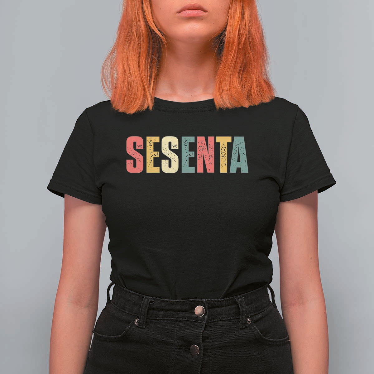 60th Birthday Sesenta T Shirt For Women Spanish Mexican 60 Years Old Bday