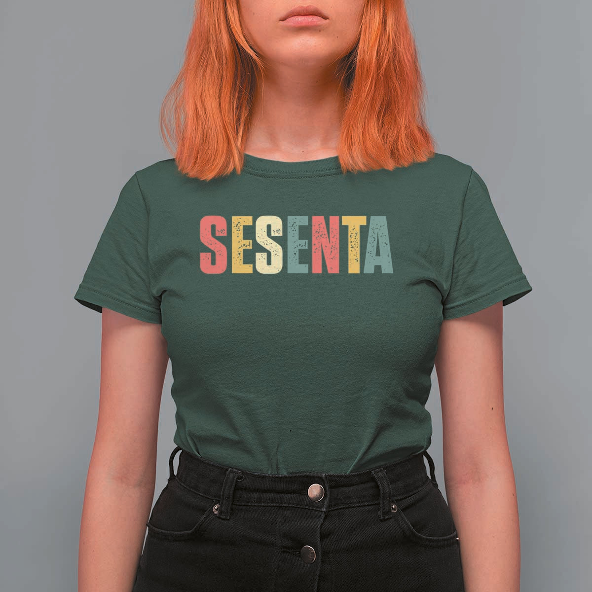 60th Birthday Sesenta T Shirt For Women Spanish Mexican 60 Years Old Bday
