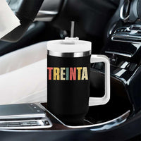 30th Birthday Treinta Tumbler With Handle Spanish Mexican 30 Years Old Bday