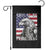 4th Of July Garden Flag This Is My Pride Flag White Bald Eagle USA American Flag