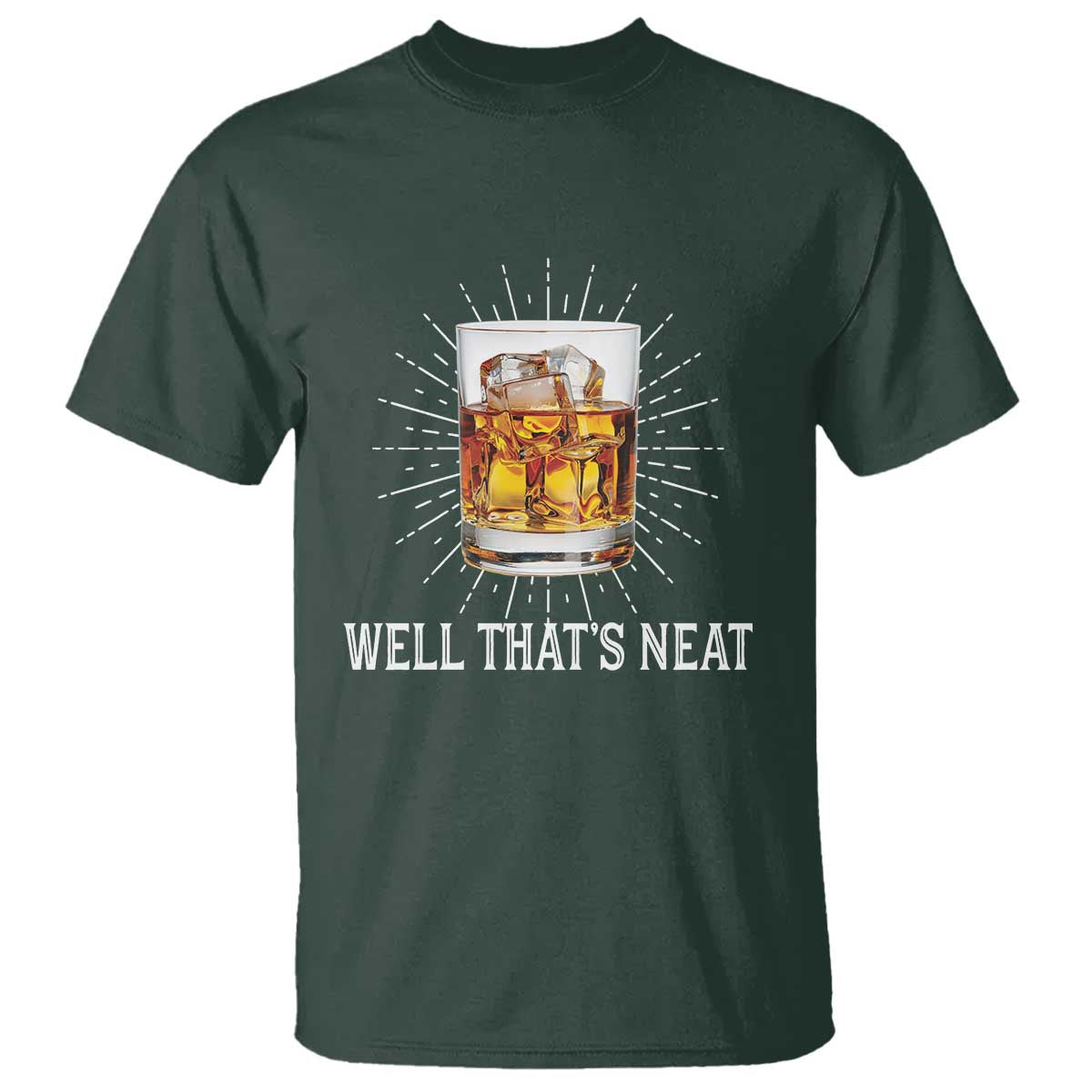 Funny Whiskey T Shirt Well That's Neat Old Fashioned Classy Drink - Wonder Print Shop