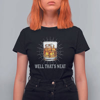 Funny Whiskey T Shirt For Women Well That's Neat Old Fashioned Classy Drink - Wonder Print Shop