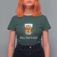 Funny Whiskey T Shirt For Women Well That's Neat Old Fashioned Classy Drink - Wonder Print Shop
