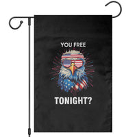 Funny 4th Of July Garden Flag You Free Tonight Independence Day Eagle American USA