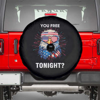 Funny 4th Of July Spare Tire Cover You Free Tonight Independence Day Eagle American USA