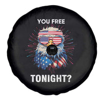 Funny 4th Of July Spare Tire Cover You Free Tonight Independence Day Eagle American USA