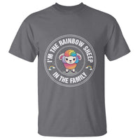 LGBTQ Pride T Shirt I'm The Rainbow Sheep In The Family Proud Gay - Wonder Print Shop