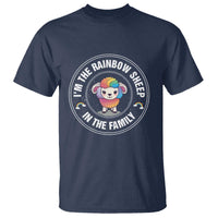 LGBTQ Pride T Shirt I'm The Rainbow Sheep In The Family Proud Gay - Wonder Print Shop