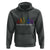 LGBTQ Pride Hoodie Celebrate Diversity LGBT Flag Wine Drinker - Wonder Print Shop