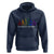 LGBTQ Pride Hoodie Celebrate Diversity LGBT Flag Wine Drinker - Wonder Print Shop