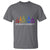 LGBTQ Pride T Shirt Celebrate Diversity LGBT Flag Wine Drinker - Wonder Print Shop